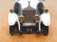 Top Marques 1/43 Scale RR9 - 1927 Rolls Royce 20hp Tourer By Hooper - Pale Ivory
