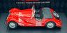 Kyosho 1/18 Scale Diecast 08111R - Morgan 4/4 Series II - Red