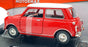 Motormax 1/18 Scale Diecast 73113 - 1961-67 Morris Mini Cooper - Red/White