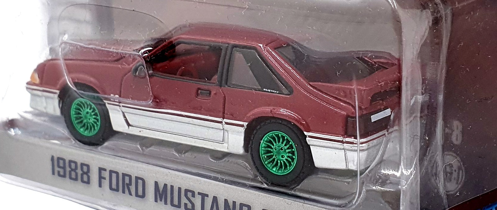 Greenlight 1/64 Scale 47080-C - 1988 Ford Mustang GT - Chase