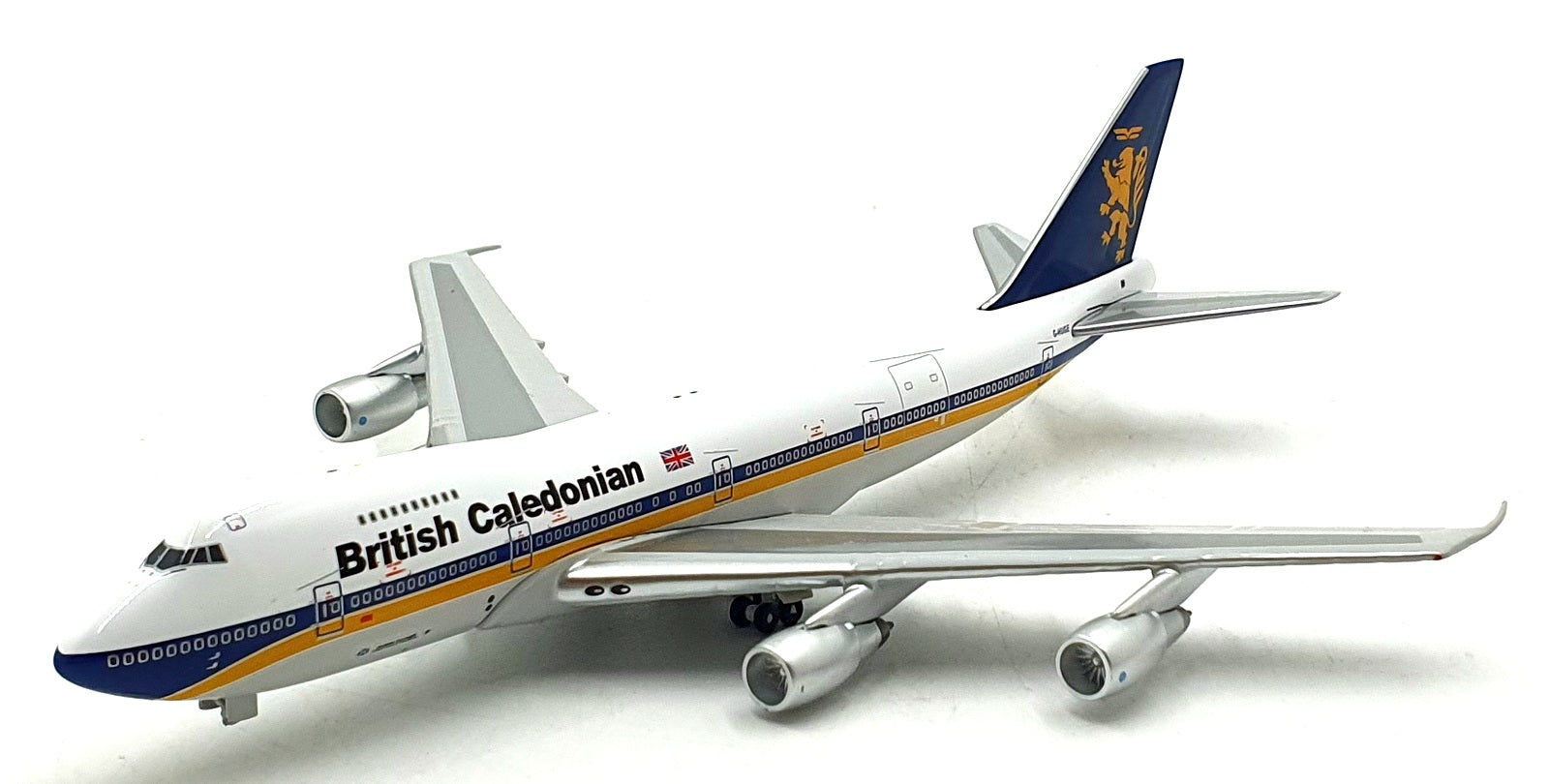 Gemini Jets 1/400 Scale GJBCA568 - British Caledonian Boeing 747-200 Aircraft