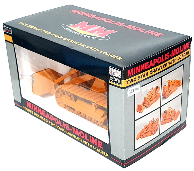 Speccast 1/16 Scale SCT244 - Minneapolis Moline 2 Star Crawler Loader - Orange