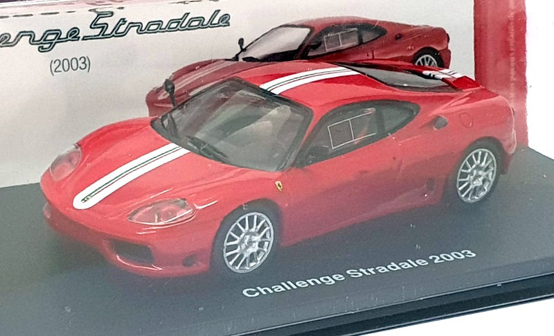 Altaya 1/43 Scale 5425V - 2003 Ferrari Challenge Stradale - Red/With Stripe