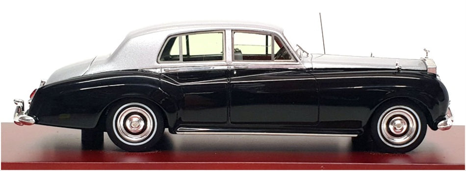 TSM Model 1/43 Scale TSM104327 - 1955 Rolls Royce Silver Cloud I - Silver/Black