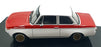 Ixo Models 1/43 Scale CLC481N.22 - 1972 Alpina 2002 Tii - White/Red