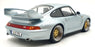 KK Scale 1/12 Scale KKDC120281B 1996 Porsche 911 (993) GT2 BBS Rims Polar Silver