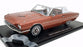KK Scale 1/18 Scale KKDC181384 1966 Ford Thunderbird Landau Coupe Metallic Brown