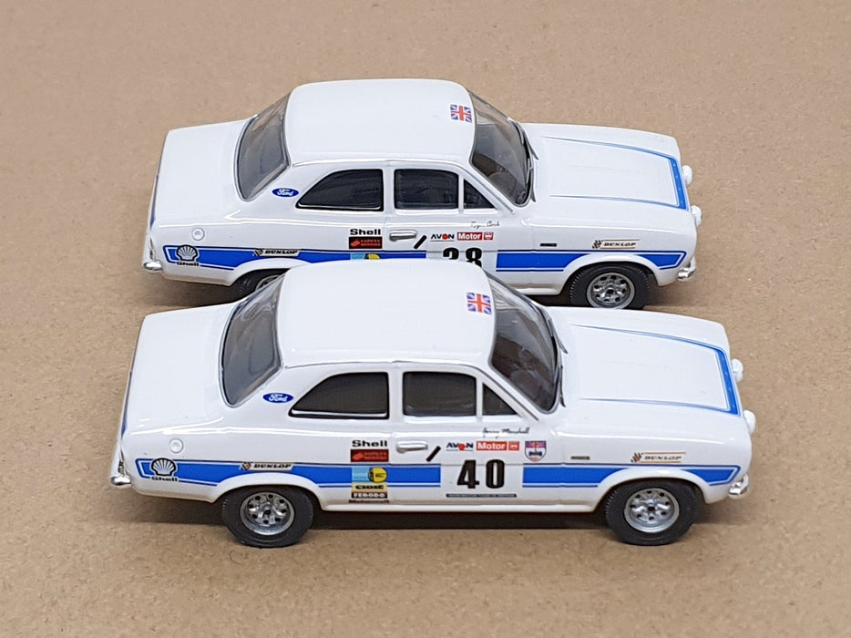 Vanguards 1/43 Scale FE1002 - Ford Escort RS2000s 1974 Avon Tour Of Britain