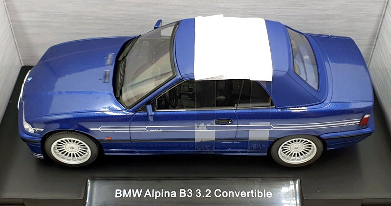 Model Car Group 1/18 Scale MCG18320 BMW Alpina B3 3.2 Convertible Dark Blue Met.