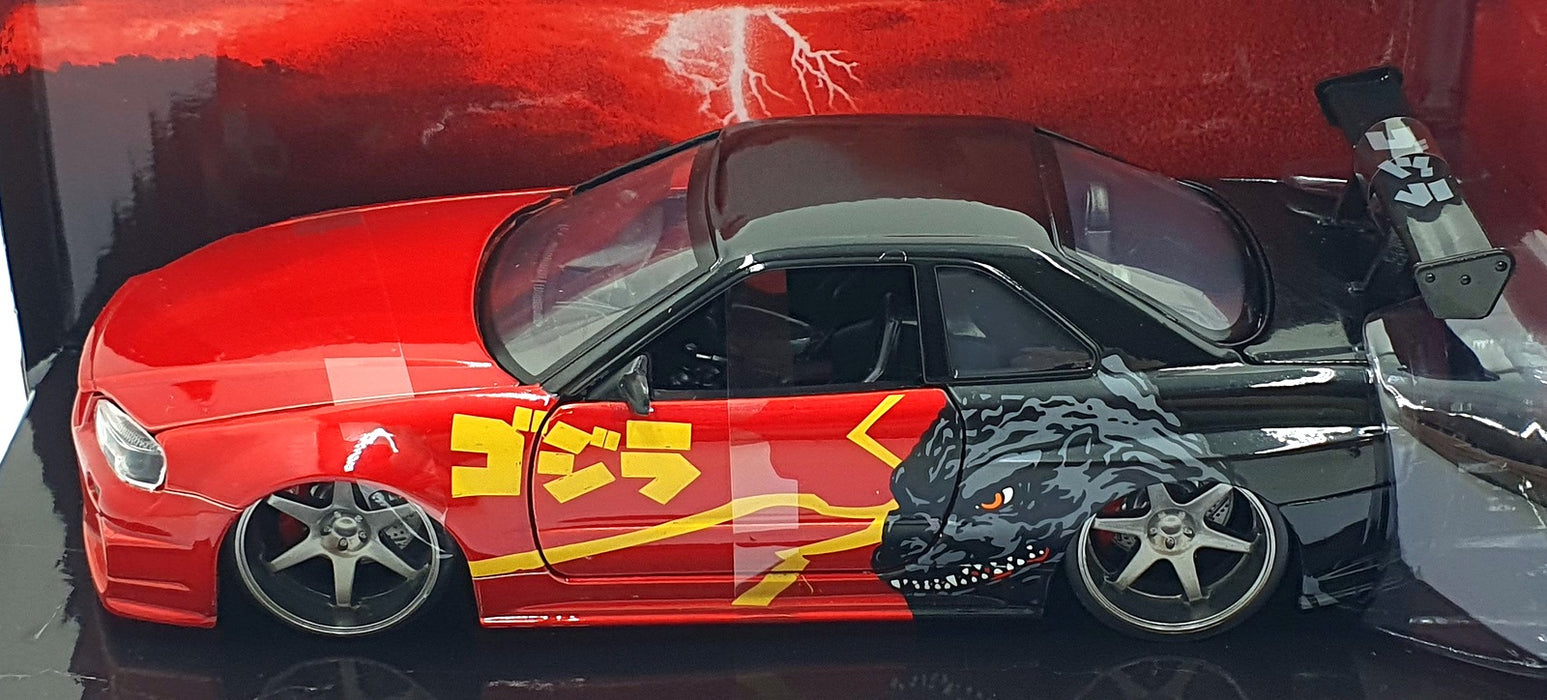 Jada Toys 1/24 Scale Diecast 35133 - 2002 Nissan Skyline GT-R (R34)