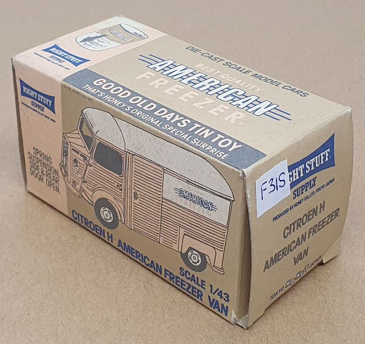 Tomica Dandy 1/43 Scale F31S - Citroen H American Freezer Van - Pale Pink/Yellow