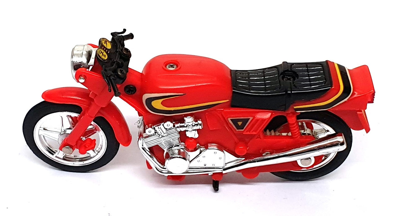 Corgi Appx 11.5cm Long Plastic Model 51695 - Wheelie Bikes Street Bike - Red
