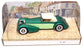 Matchbox Appx 10cm Long Diecast Y-17 - 1938 Hispano Suiza - 2-Tone Green