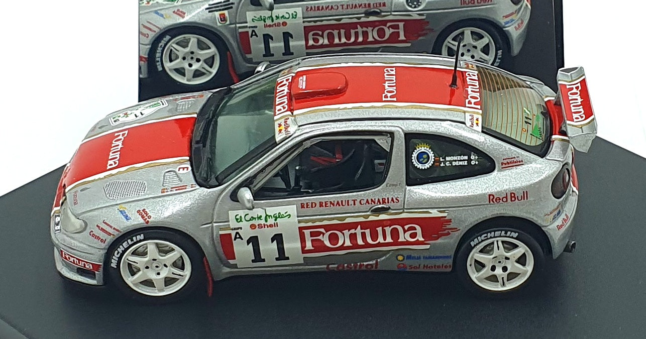 Skid 1/43 Scale SKM089 - Renault Megane Maxi #11 El Corte Ingles Rally 1998