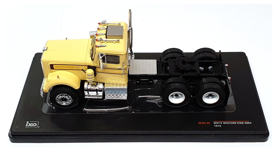 Ixo 1/43 Scale TR161.22 - 1970 White Western Star 4864 Truck - Pale Yellow