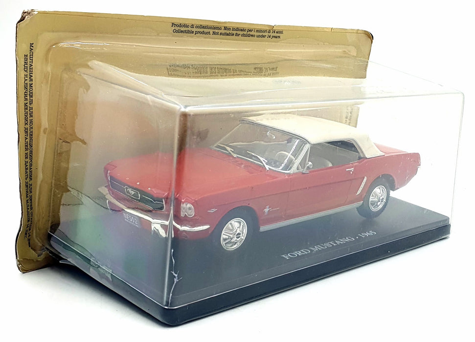 Altaya 1/24 Scale Diecast ALA0033 - 1965 Ford Mustang - Red