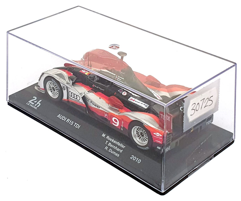 Altaya 1/43 Scale Diecast 30725 - Audi R15 TDI #9 24Hr Le Mans 2010