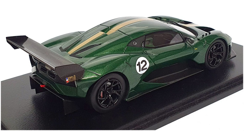 Spark 1/43 Scale S8109 - Brabham BT62 Presentation 2019 #12 - Met Green