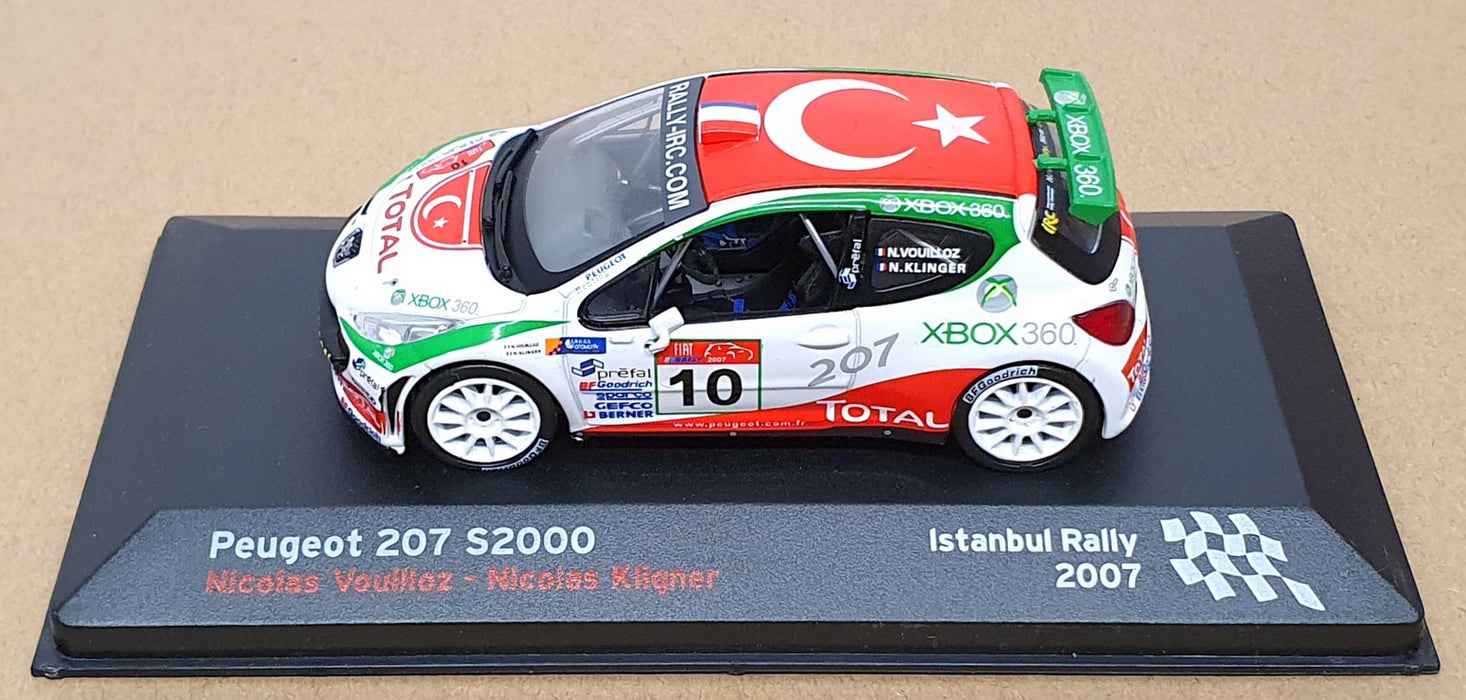 Altaya 1/43 Scale PG207 - Peugeot 207 S2000 #10 Istanbul Rally 2007