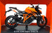 Maisto 1/12 Scale 32710 - KTM 1290 Super Duke R Motorbike - Orange/White