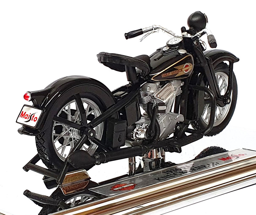 Maisto 1/18 Scale 39360 - 1936 Harley Davidson EL Knucklehead - Black