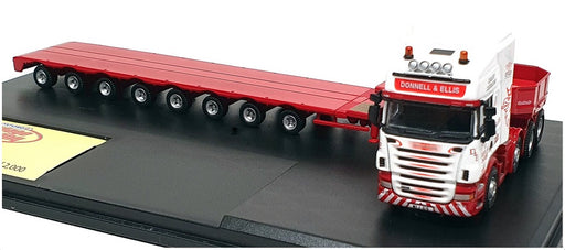 Oxford Diecast 1/76 Scale SCA03LL - Scania R Series Low Loader "Donnell & Ellis"