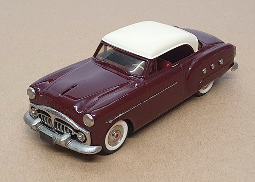 Brooklin 1/43 Scale BRK55 - 1951 Packard Mayfair - Maroon/Cream