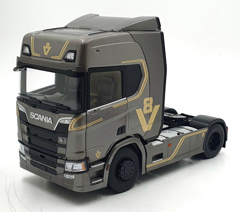Ixo 1/18 Scale PCL30223 - Scania R500 Truck - Met. Grey