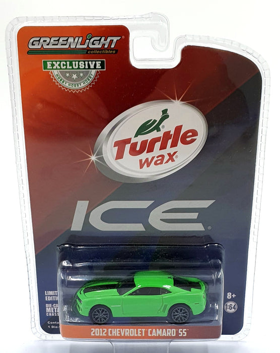 Greenlight 1/64 Scale 30019 - 2012 Chevrolet Camaro SS - Green