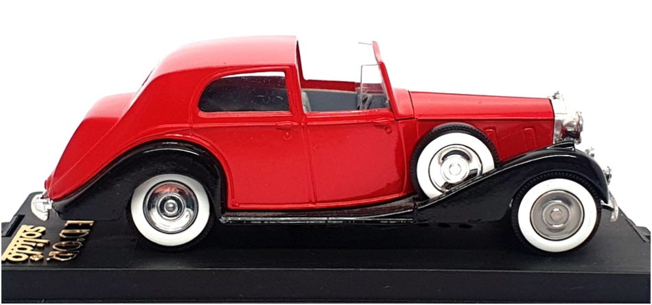 Solido 1/43 Scale Diecast 4071 - Rolls Royce Coupe - Red/Black 