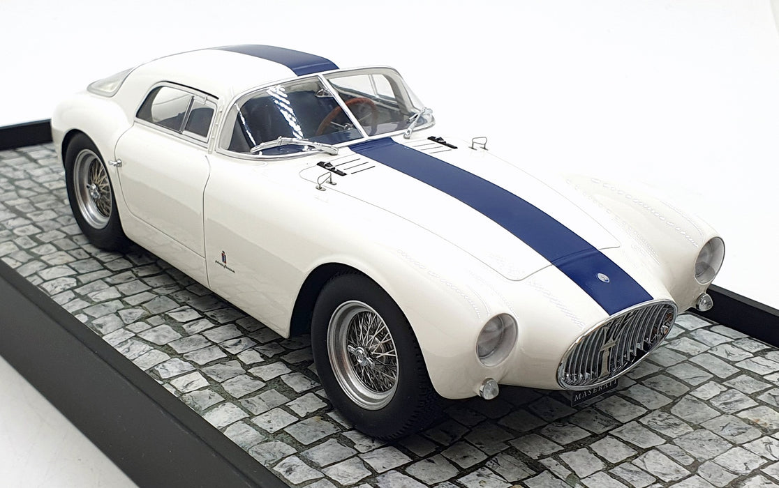 Minichamps 1/18 Scale Resin 107 123460 - Maserati A6 GCS Berlinetta 1954 White