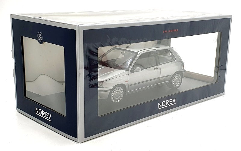 Norev 1/18 Scale Diecast 185256 - 1992 Renault Clio 16S - Iceberg Grey