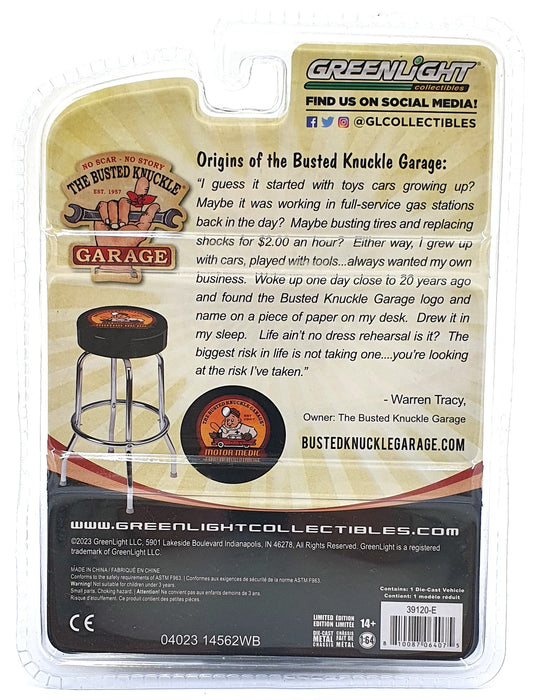 Greenlight 1/64 Scale 39120-E - 1965 Austin Mini Cooper S - Grey