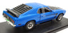 Welly NEX 1/18 Scale Diecast 12516W - 1969 Ford Mustang Boss - Blue