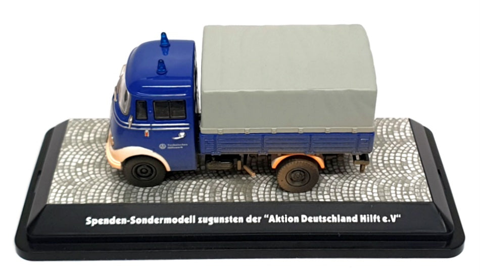 Premium ClassiXXs 1/43 Scale 11056 Mercedes Benz L319 Truck Weathered (THW) Blue