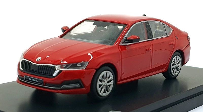 Abrex 1/43 Scale Diecast 143AB-036B - 2020 Skoda Octavia IV - Red