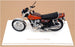 Norev 1/18 Scale 182031 - 1973 Kawasaki Z900 Motorbike - Brown/Orange