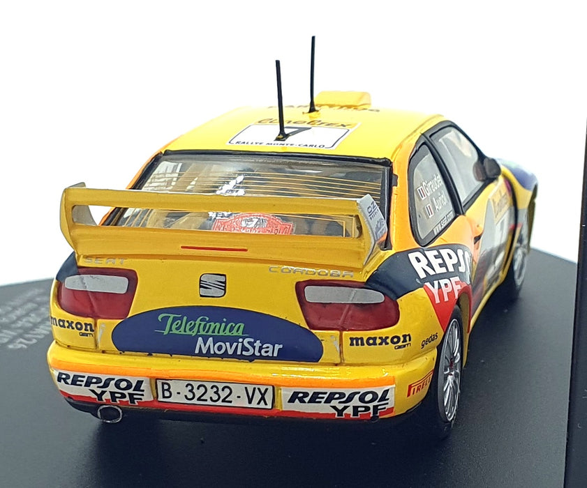 Skid 1/43 Scale SKM126 - Seat Cordoba WRC E2 #7 Monte Carlo Rally 2000