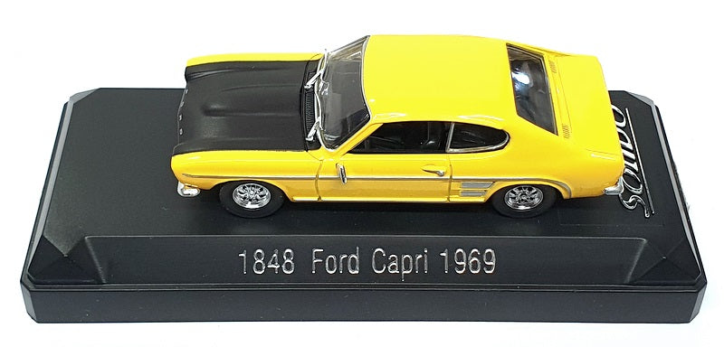 Solido 1/43 Scale Diecast 1848 - 1969 Ford Capri - Yellow
