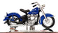 Maisto 1/18 Scale 39360 - 1953 Harley Davidson 74FL Hydra Glide - Blue