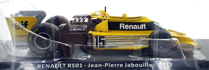 Altaya 1/24 Scale Diecast AL181223A - 1977 Renault RS01 J-P.Jabouille #15