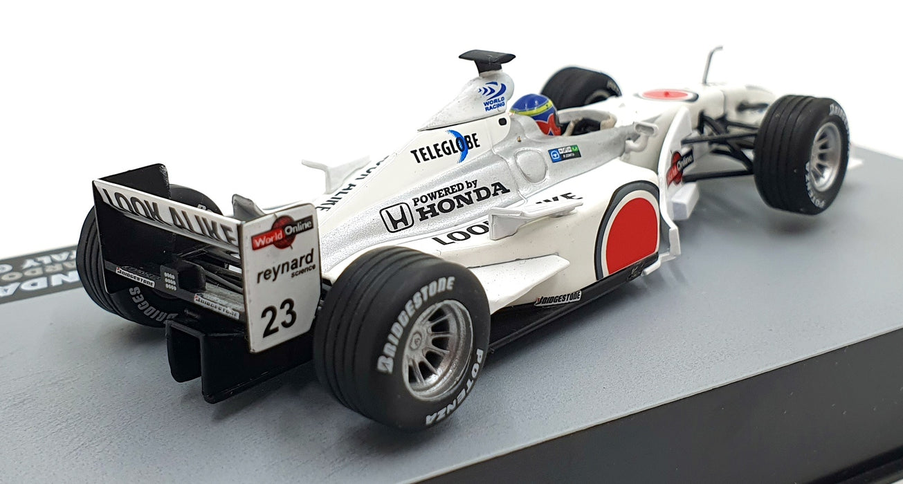 Atlas Editions 1/43 Scale 20219X - F1 Bar Honda 002 Italy GP 2000 Zonta