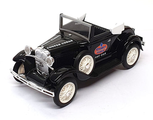 Spec-Cast 1/25 Scale 1509 - Ford Model A Coin Bank Cooper Tires - Black