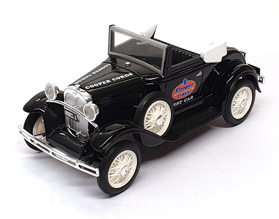 Spec-Cast 1/25 Scale 1509 - Ford Model A Coin Bank Cooper Tires - Black