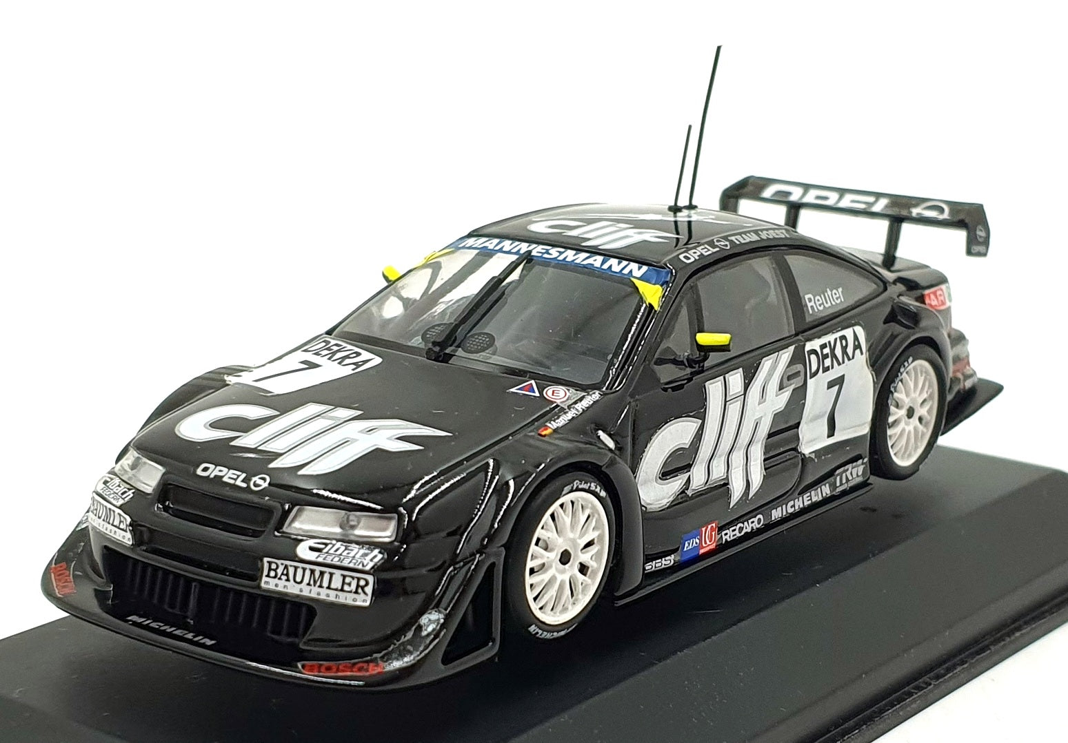 Minichamps 1/43 Scale 430 964307 - Opel Calibra V6 4x4 DTM #7 1996 - Reuter