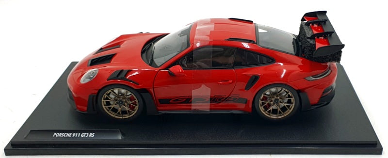 Solido 1/18 Scale Diecast S1812101 - 2024 Porsche 911 (992) GT3 RS - Guard Red