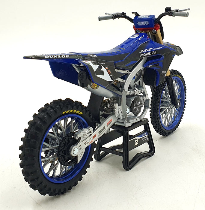 NewRay 1/12 Scale 58483 - Yamaha YZ450F #2 Motorbike - Webb