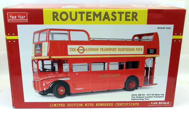 Sun Star 1/24 2910 RM 94 - VLT 94 Open Top The Original London Transport