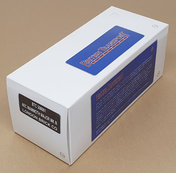 British Transport Classics 1/50 Scale BTC 508001 AEC Mammoth Major London Brick