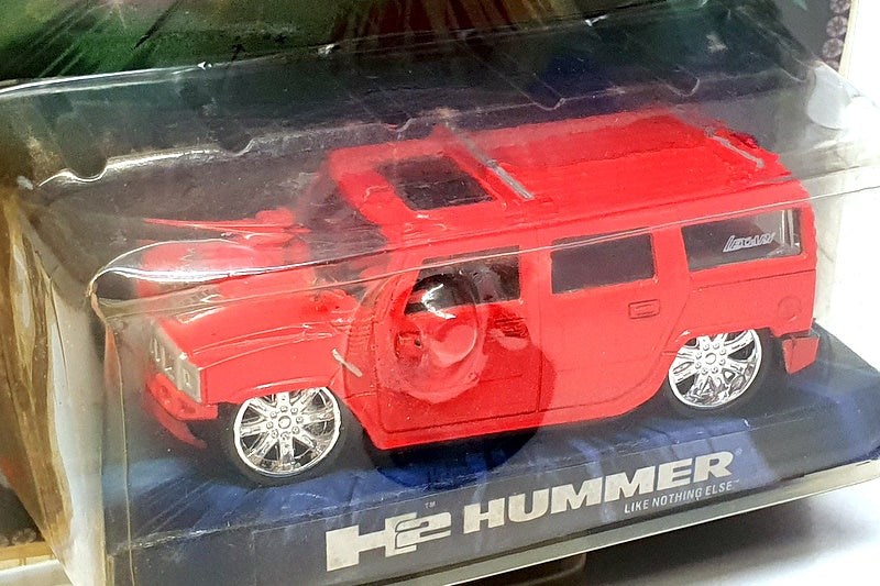 Malibu International Ltd 1/64 Scale 620 - H2 Hummer - Red